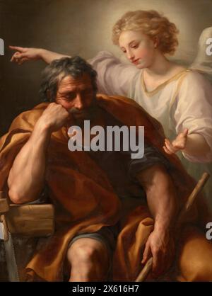 The Dream of St. Joseph (ca. 1774) Anton Raphael Mengs Foto Stock