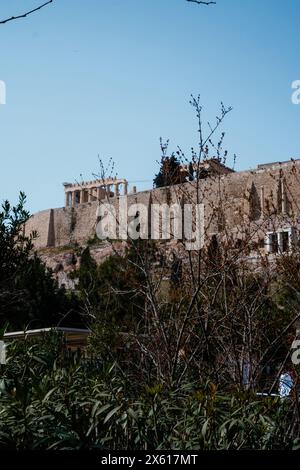 ATHÈNES - Une ville de lumière Foto Stock