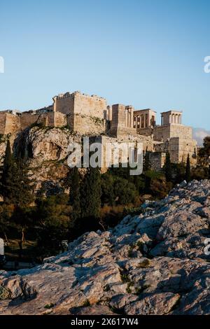 ATHÈNES - Une ville de lumière Foto Stock