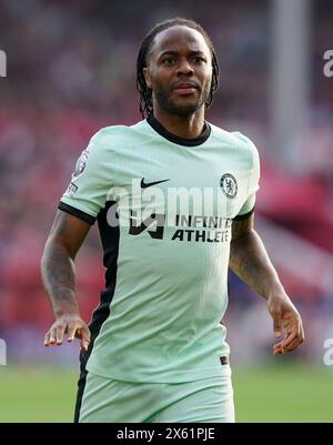 Nottingham, Regno Unito. 11 maggio 2024. Raheem Sterling del Chelsea durante la partita di Premier League al City Ground di Nottingham. Il credito per immagini dovrebbe essere: Andrew Yates/Sportimage Credit: Sportimage Ltd/Alamy Live News Foto Stock