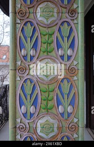 Budapest, Villa Familie Schiffer, Jozsef vago 1912 // Budapest, Villa Familie Schiffer, Jozsef vago 1912 *** Budapest, Villa Schiffer Family, Jozsef V Foto Stock