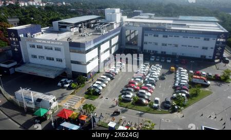 salvador ospedale municipale salvador, bahia, brasile - 1 aprile 2024: Facciata dell'ospedale municipale nella città di Salvador Salvador SALVADOR BAHIA BRASILE Copyright: XJoaxSouzax 010424JOA037 Foto Stock