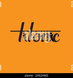 Design creativo del logo e modello del logo monogramma Illustrazione Vettoriale