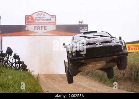 Porto, Portogallo. 12 maggio 2024., affrontano il 4° giorno di gara, durante il Campionato del mondo Rally FIA WRC Vodafone Rally de Portugal 2024 12 maggio, Porto Portogallo crediti: Agenzia fotografica indipendente/Alamy Live News Foto Stock