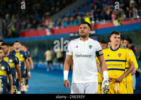 Sergio 'Chiquito' Romero - sportivo Trinidense (1) contro Club Atletico Boca Juniors (2) partita, fase gruppo (D) CONMEBOL Sudamericana 2024. Foto Stock