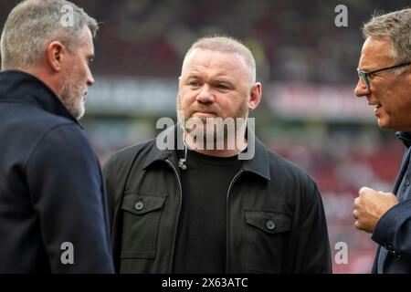 Manchester, Regno Unito. 12 maggio 2024. Manchester, Inghilterra, 2 maggio 2024: Ex attaccante del Manchester United Wayne Rooney prima della partita di Premier League tra Manchester United e Arsenal all'Old Trafford di Manchester, Inghilterra (Richard Callis/SPP) credito: SPP Sport Press Photo. /Alamy Live News Foto Stock