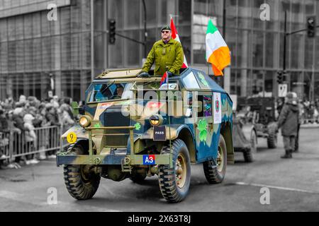 3rd (Montreal) Field Battery of Artillery - viste Foto Stock