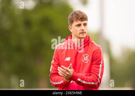 Tom Abell, capitano di cricket gallese del fuoco, al Sophia Gardens Cricket Ground di Cardiff, 8 maggio 2024. Foto Stock