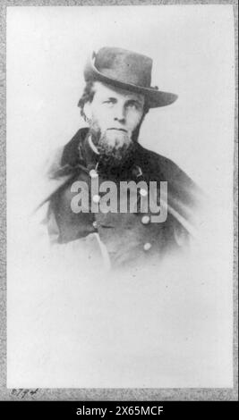 J.M. Waite, BV non Brig. Generale, . Civil War Photography Collection., No. 8794.. Waite, John M. - servizio militare. , Stati Uniti--storia--Guerra civile, 1861-1865--personale militare--Unione. Foto Stock
