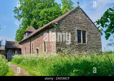 St Mary Magdalene Church, Turnastone, Vowchurch, Golden Valley, Herefordshire Foto Stock