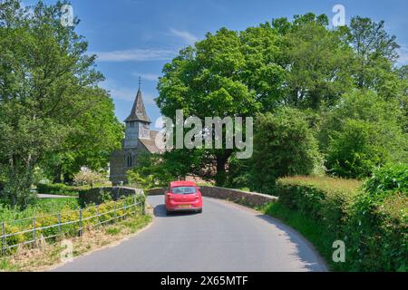 St Bartholomew's Church, Vowchurch, Golden Valley, Herefordshire Foto Stock