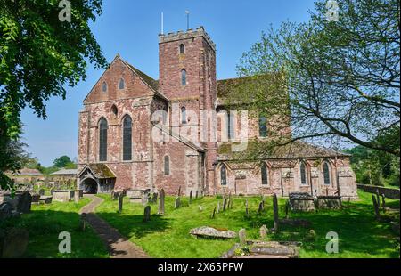 Dore Abbey, Abbey Dore, Golden Valley, Herefordshire Foto Stock