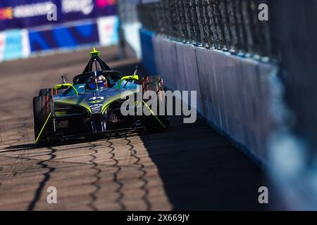 11 TRAMNITZ Tim (Ger), ABT CUPRA Formula e Team, Mahindra M9Electro, azione durante il Rookie test di Berlino 2024 del Campionato del mondo di Formula e ABB FIA 2023-24, sul circuito di Tempelhof Airport Street il 13 maggio 2024 a Berlino, Germania - foto Eric Alonso / DPPI Foto Stock