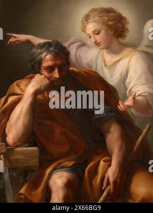 The Dream of St. Joseph (ca. 1774) Anton Raphael Mengs Foto Stock