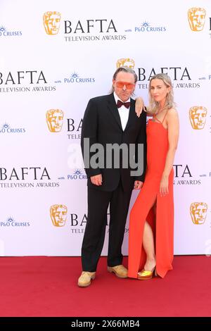 Gli ospiti partecipano ai BAFTA TV Awards con P&o Cruises 2024 al Royal Festival Hall di Londra. Foto Stock