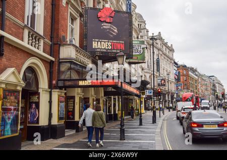 Londra, Regno Unito. 13 maggio 2024. Teatri su Shaftesbury Avenue nel West End, vista diurna. Credito: Vuk Valcic/Alamy Foto Stock