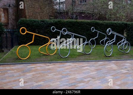 Arte ciclistica, Manchester, inghilterra Foto Stock