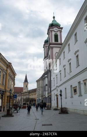 Székesfehérvár, contea di Fejér, regione della Transdanubia centrale, Ungheria Foto Stock