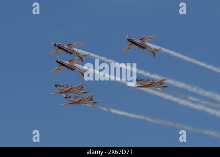 Wings of Storm all'AIRVG Air Show 2024 di Zagabria, Croazia Foto Stock