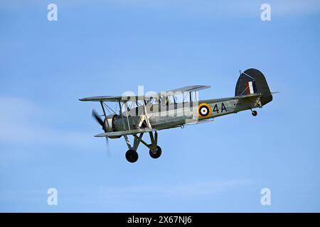 Fairey Swordfish Mk1 W5856 espone alla Shuttleworth Collection Old Warden Best of British Air Show maggio 2024 Foto Stock