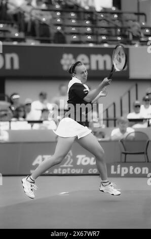 Martina Hingis al Lipton Tennis Championships 1999 Foto Stock