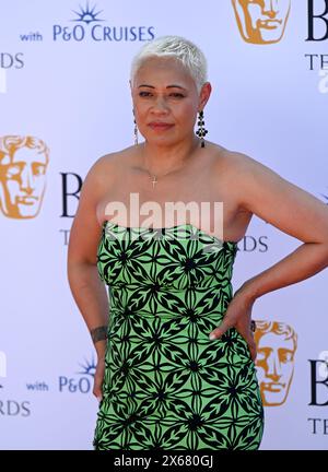 LONDRA, INGHILTERRA - 12 MAGGIO: Monica Galetti partecipa ai BAFTA Television Awards 2024 con P&o Cruises alla Royal Festival Hall di Londra, Inghilterra. Credito: Vedi li/Picture Capital/Alamy Live News Foto Stock