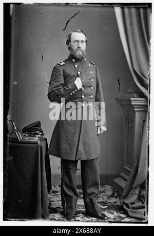 Maggiore Roger Jones, Asst. Insp. Generale, fotografie della guerra civile 1861-1865 Foto Stock