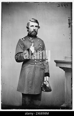 Gen. Charles Smith Hamilton, col. 3rd Wisc., Civil War Photographs 1861-1865 Foto Stock