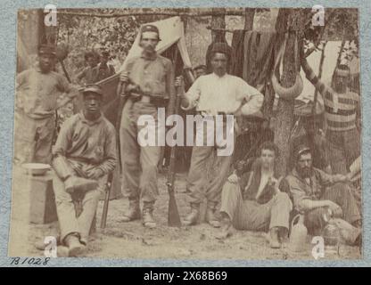 23d New York Infantry, fotografie della guerra civile 1861-1865 Foto Stock