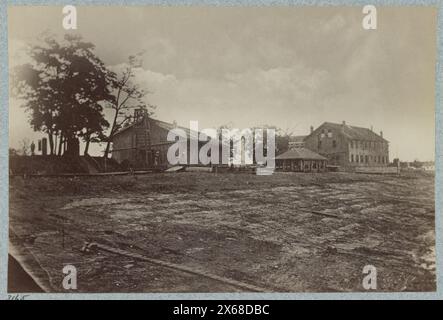 Naval Station, Mound City, Illinois, fotografie della guerra civile 1861-1865 Foto Stock