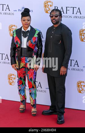 LONDRA, INGHILTERRA - 12 MAGGIO: Gbemisola Ikumelo partecipa ai BAFTA Television Awards 2024 con P&o Cruises alla Royal Festival Hall di Londra, Inghilterra. Credito: Vedi li/Picture Capital/Alamy Live News Foto Stock