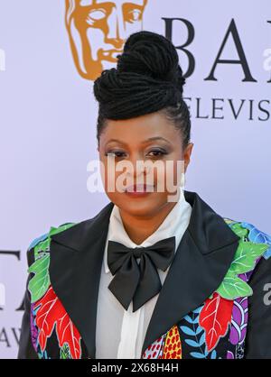 LONDRA, INGHILTERRA - 12 MAGGIO: Gbemisola Ikumelo partecipa ai BAFTA Television Awards 2024 con P&o Cruises alla Royal Festival Hall di Londra, Inghilterra. Credito: Vedi li/Picture Capital/Alamy Live News Foto Stock