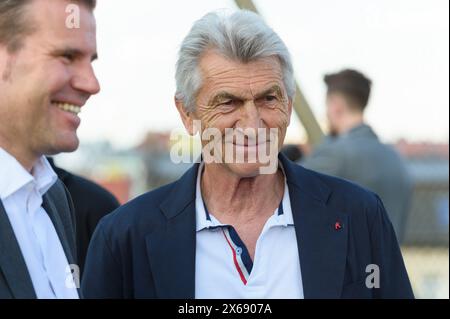 Monaco, Germania. 13 maggio 2024. Monaco, Germania, 13 maggio 2024: Klaus Augenthaler durante il Trofeo UEFA EURO 24 a Bellevue di Monaco, Monaco, Germania. (Sven Beyrich/SPP) credito: SPP Sport Press Photo. /Alamy Live News Foto Stock