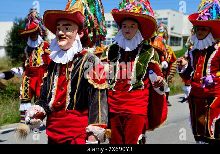 Bugiada e Mouriscada a Sobrado, Valongo, vicino a Porto, Portogallo Foto Stock