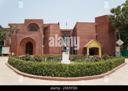 Museo del folklore e dell'artigianato di Shilpacharya Zainul. Fondazione Bangladesh Folk Art & Crafts. Sonargaon, Narayanganj, Bangladesh. Foto Stock