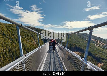 Ponte sospeso Skybridge 721 Foto Stock