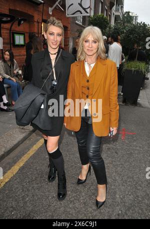 Londra, Regno Unito. 13 maggio 2024. Jordan Stanford e Karen Millen alla mostra Double Exposure: David Bailey & Mary McCartney private view, Claridge's ArtSpace, Brook Street, lunedì 13 maggio 2024 a Londra, Inghilterra, Regno Unito. CAP/CAN © CAN/Capital Pictures credito: Capital Pictures/Alamy Live News Foto Stock