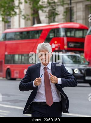 Londra, Regno Unito. 14 maggio 2024. Stephen Smith, alto Commissario australiano per il Regno Unito arriva all'ufficio del gabinetto credito: Richard Lincoln/Alamy Live News Foto Stock