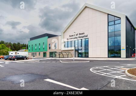 Forest of Dean Community Hospital, Steam Mills, Cinderford, Gloucestershire. Foto Stock