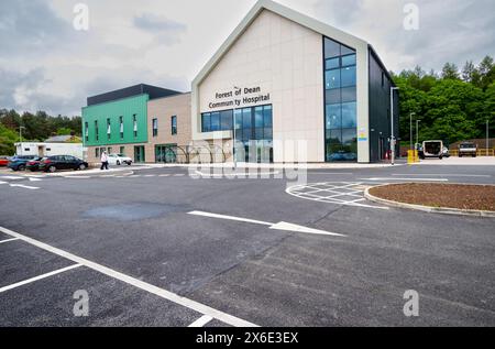 Forest of Dean Community Hospital, Steam Mills, Cinderford, Gloucestershire. Foto Stock