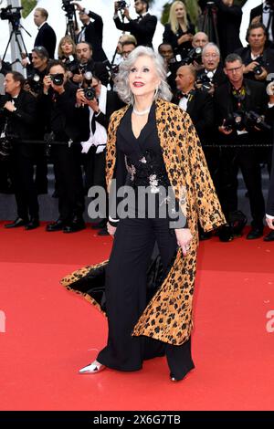Jane fonda bei der Eroeffnung / Opening vom 77. Cannes Filmfestival mit der Kinopremiere vom Film „The Second Act“ AM 14.05.2024 a Cannes Foto Stock