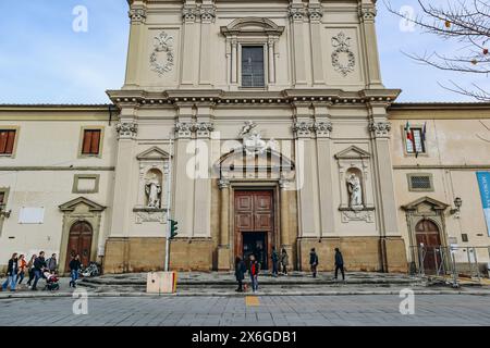 Firenze, Italia - 31 dicembre 2023: Museo di San Marco a Firenze Foto Stock