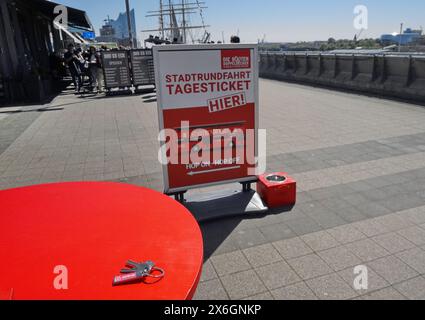 Hamburg Stadtrundfahrt al porto di Amburgo Foto Stock