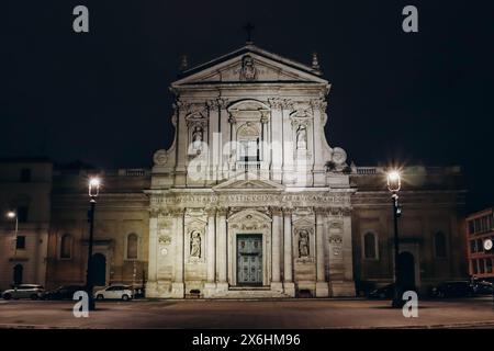 La Chiesa di Santa Susanna alle Terme di Diocleziano, una chiesa parrocchiale cattolica situata sul Colle del Quirinale a Roma, Italia. Foto Stock