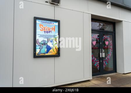 Redcar, North Yorkshire. Gelateria Gabrielle sull'Esplanade. Foto Stock