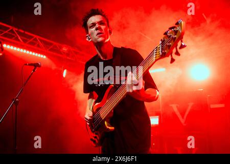 Milano, Italia. 14 maggio 2024. Joe Johnson di Profiler si esibisce dal vivo al Legends Club di Milano, il 14 maggio 2024. (Foto di Mairo Cinquetti/NurPhoto) credito: NurPhoto SRL/Alamy Live News Foto Stock