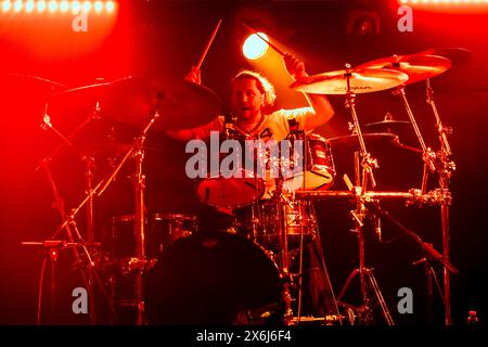 Milano, Italia. 14 maggio 2024. Brad Ratcliffe di Profiler si esibisce dal vivo al Legends Club di Milano, il 14 maggio 2024. (Foto di Mairo Cinquetti/NurPhoto) credito: NurPhoto SRL/Alamy Live News Foto Stock