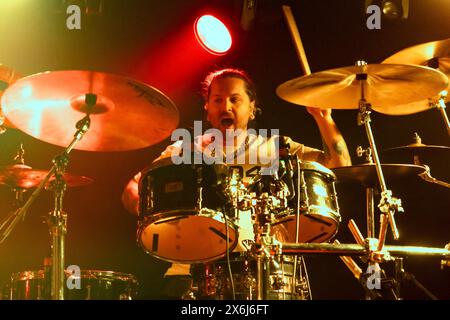 Milano, Italia. 14 maggio 2024. Brad Ratcliffe di Profiler si esibisce dal vivo al Legends Club di Milano, il 14 maggio 2024. (Foto di Mairo Cinquetti/NurPhoto) credito: NurPhoto SRL/Alamy Live News Foto Stock