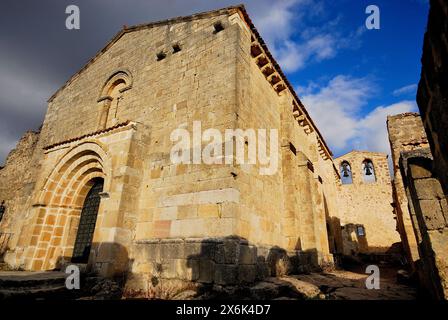 Cappella di San Frutos, vicino a Sepulveda, Segovia, Spagna Foto Stock