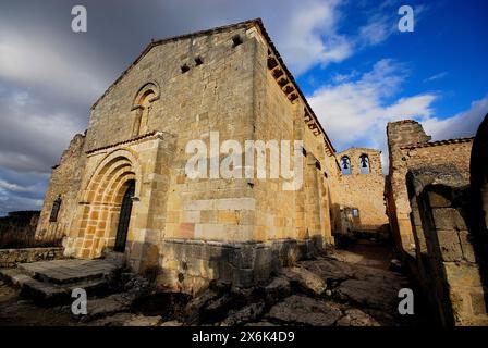 Cappella di San Frutos, vicino a Sepulveda, Segovia, Spagna Foto Stock